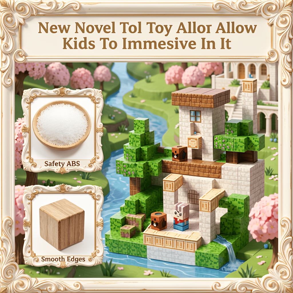 Random 300pcs Building Blocks for Spatial Reasoning