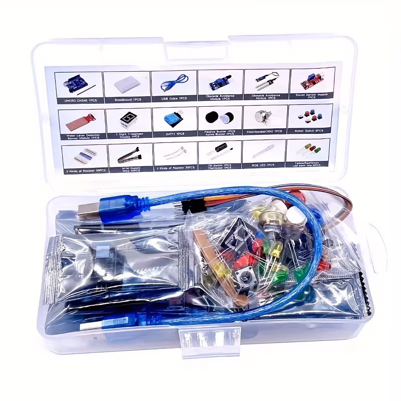 400 breadboard and development project starter kit r3 kit electronics sensors led potentiometer Product details 3