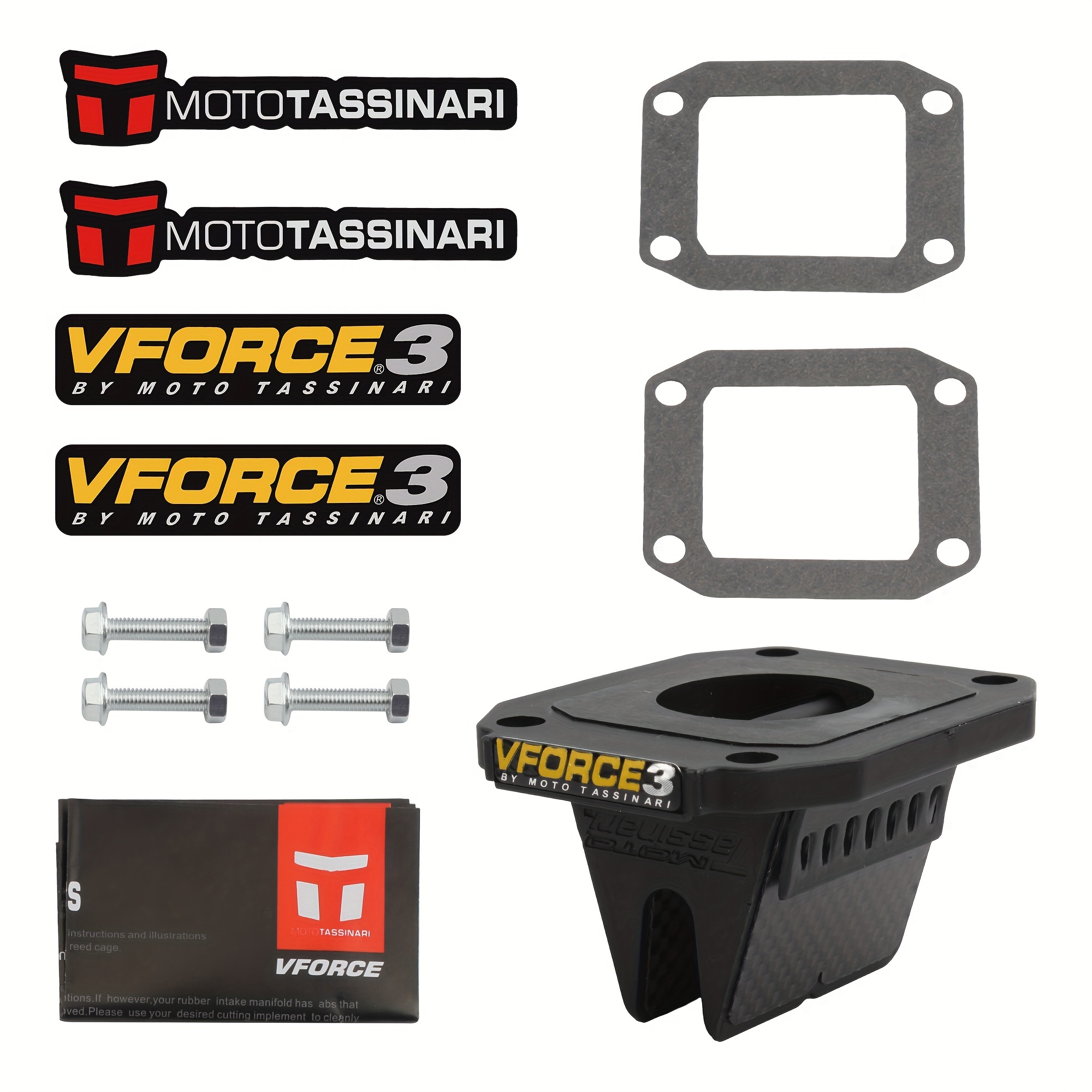 TEMU Kit de soupape à roseaux pour CR 85 80 V381S, modification du système de , moto V-, pièces de moto tout-terrain, Enduro