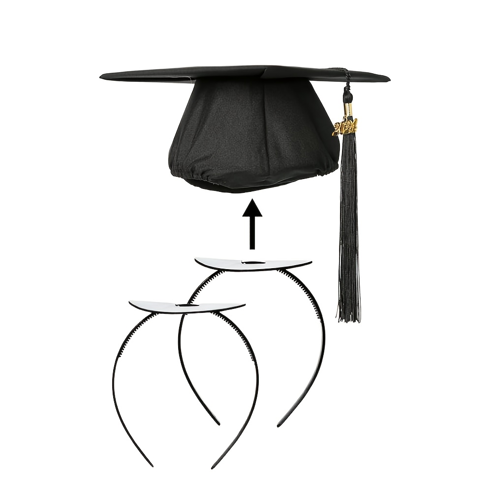 

Easy- Graduation Cap Holder - & For All Hairstyles, No Styling Required