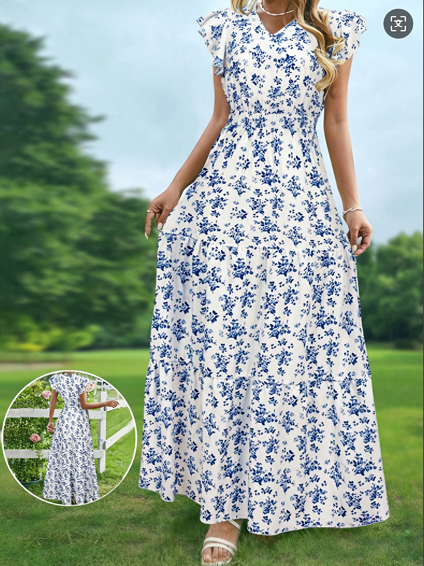 teal maxi dress Selene Halter Maxi Dress