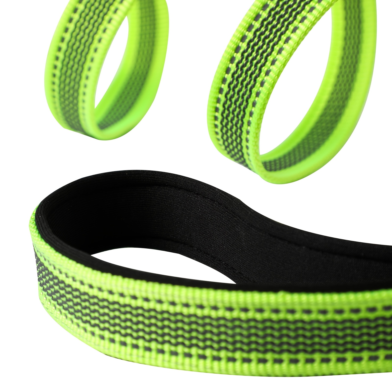 Double-Sided Reflective Dog Leash with Padded Handle, Heavy Duty