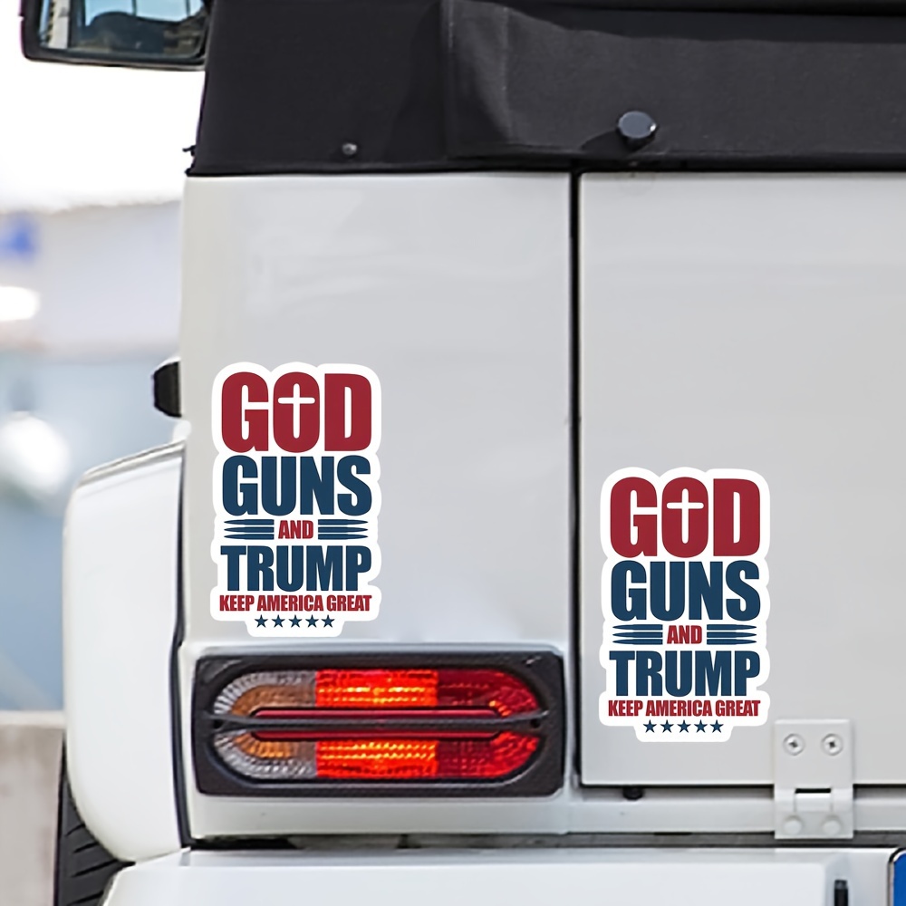 God Guns 2024 Vinyl Decals Self adhesive Pvc Stickers - Temu