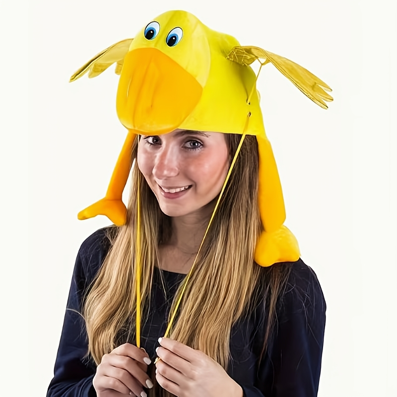 Duck Hat with Wings - Cute Farm Animal Decoration Accessory