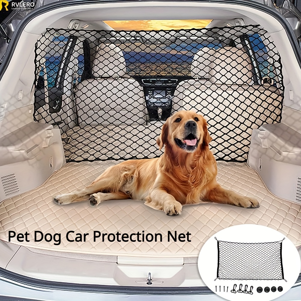 rv hero car trunk barrier dogs elastic pet safety Temu