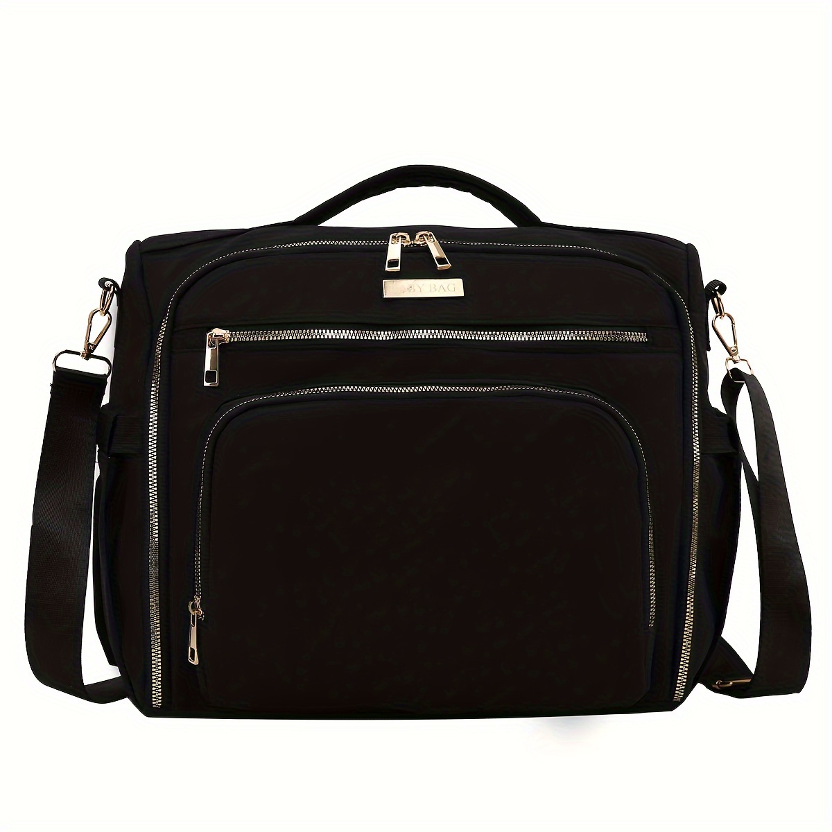 Spacious Mommy Bag: Multi-compartment Crossbody Diaper Bag For Travel, Going Out, And Everyday Use