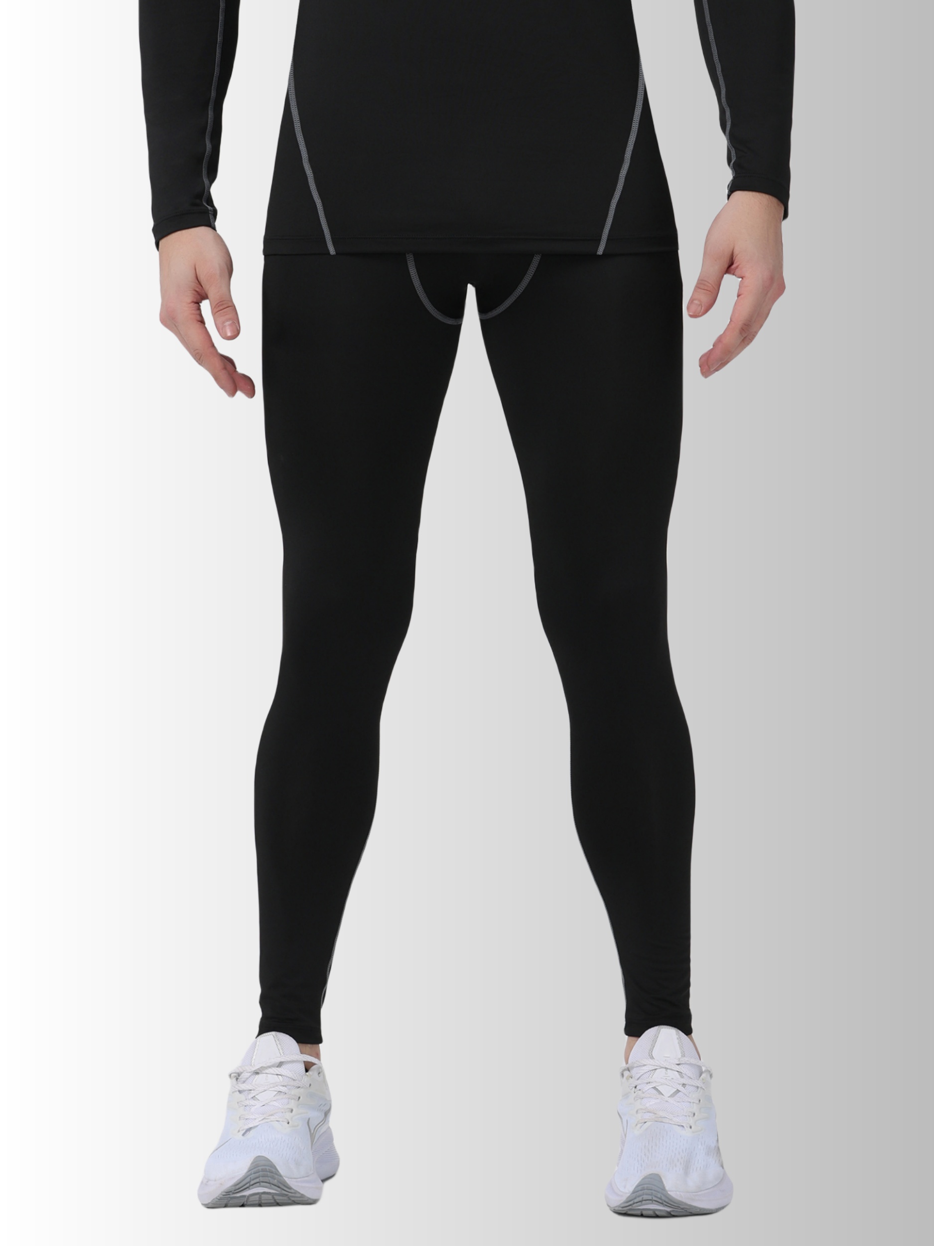 Mens plus size compression pants best sale