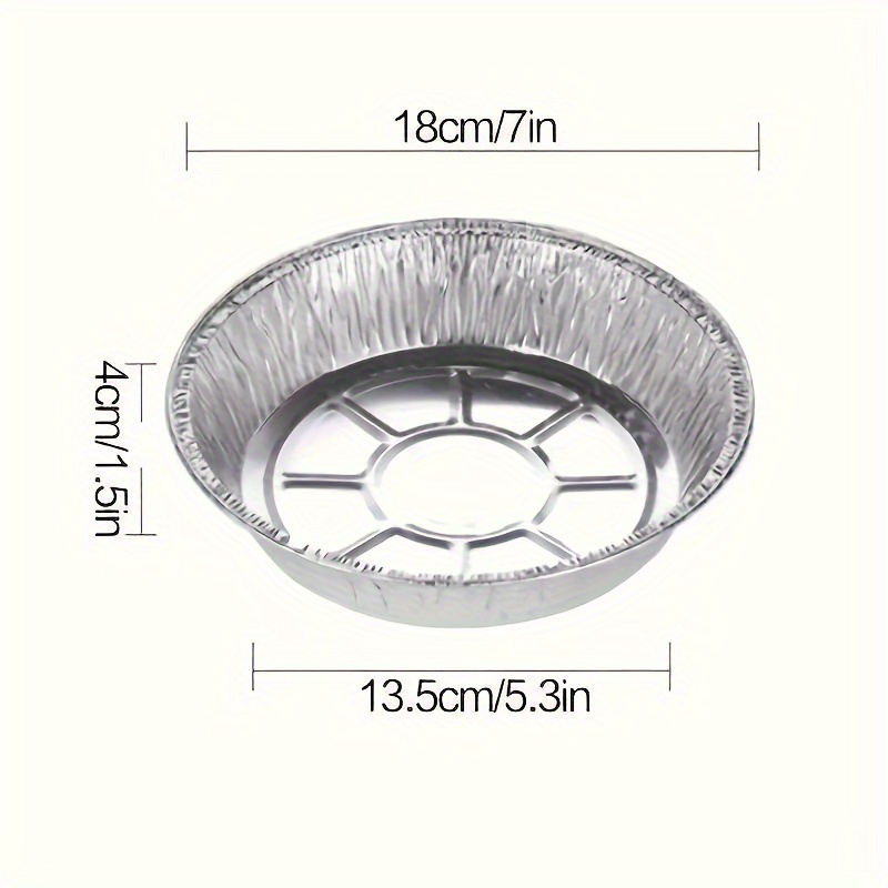 Aluminum Foil Pans Air Fryers Round Disposable Trays Bowls Temu
