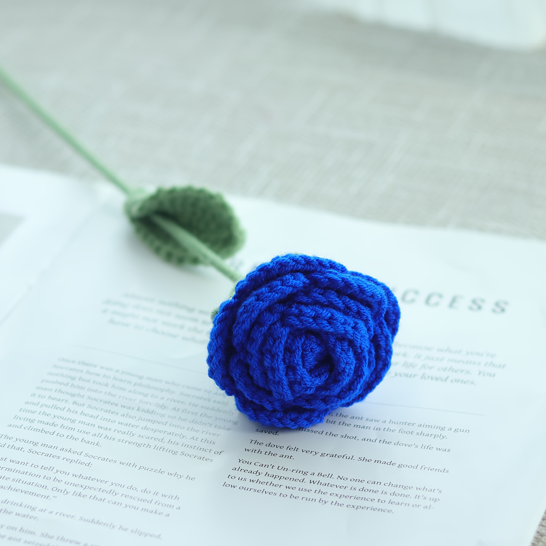 10 handmade crochet rose bouquet in royal blue Temu Canada