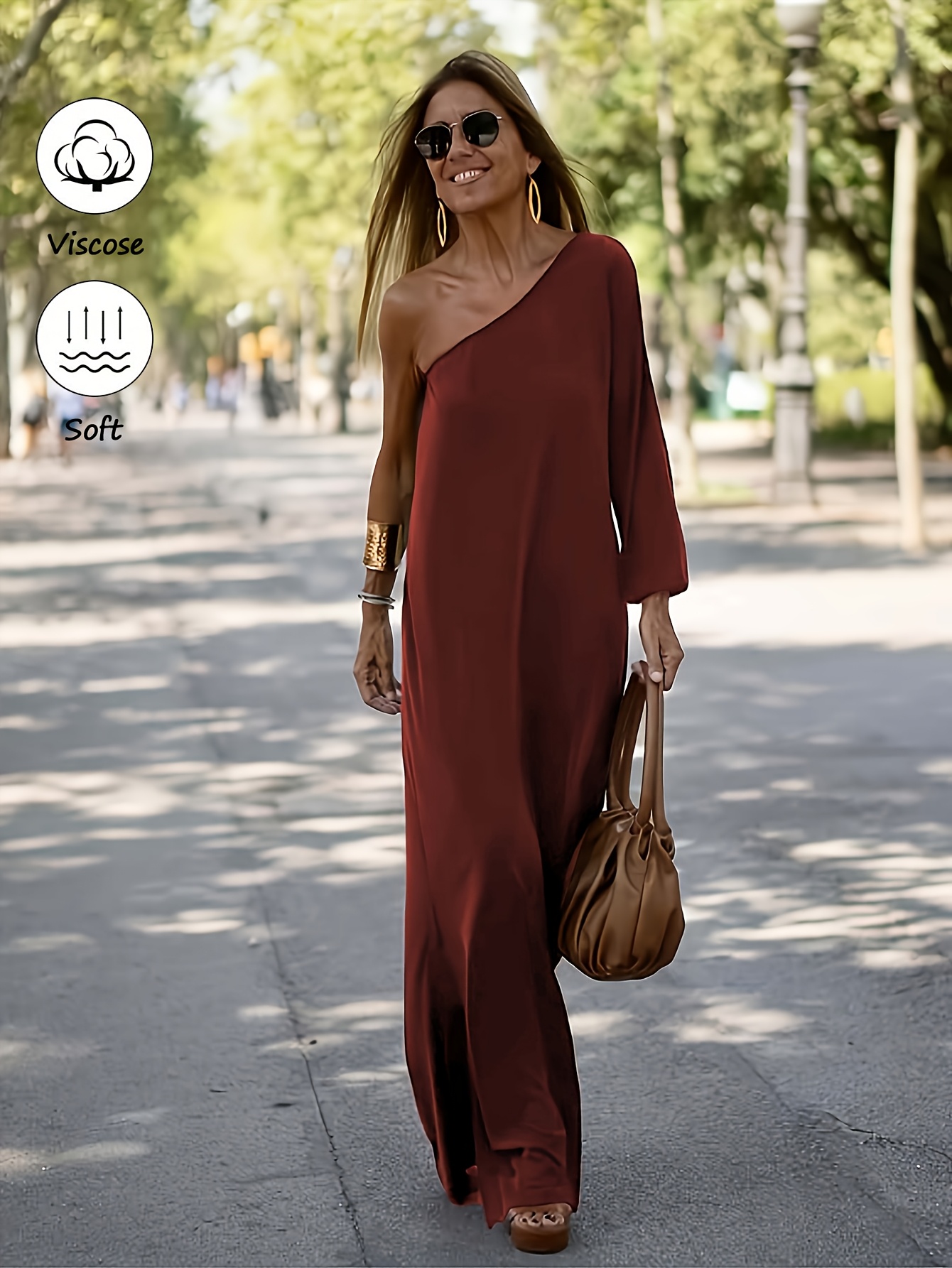 cocktail dress loose Loose Fit Printed Cocktail Dress, Sizes Small - 3XLarge