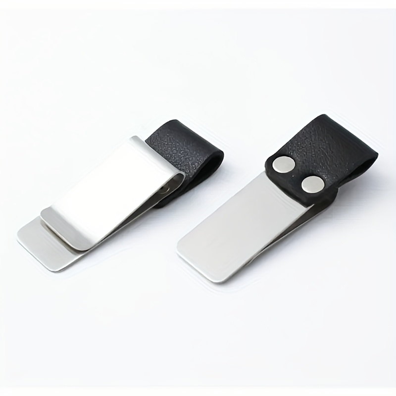 TEMU Clip per penna in metallo acciaio inossidabile personalizzato, clip per penna in metallo resistente per quaderni e diari, clip per penna per a
