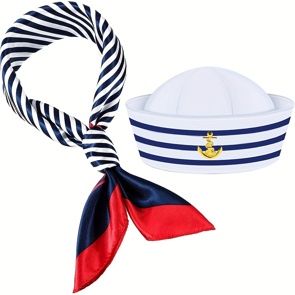 

2pcs Set - & Striped Hat Anchor And For - For , Parties & Vacations