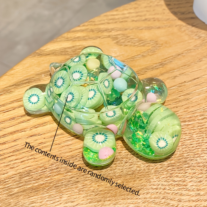 TEMU 1pc Turtle Gift Ornament, Random Color, Desktop Decorative Craft Turtle Ornament, Home Decorative Desktop Ornament, Party And Festival Desktop