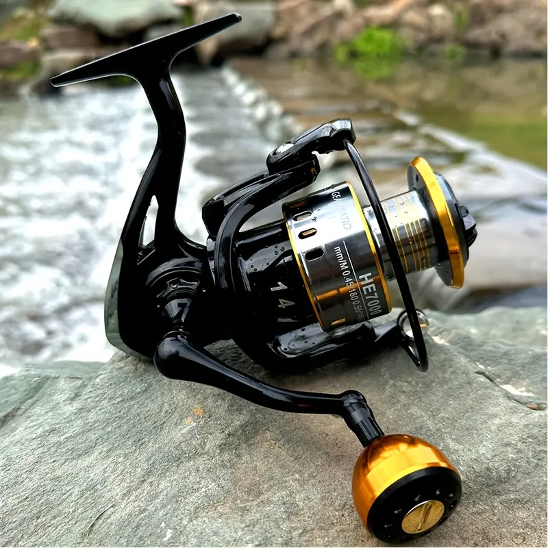 Lightweight Spinning Reel Metal Spool Surfcasting 2000 3000 4000 6000 7000 Coil 5.2:1/ 4.7:1 Lure Fishing Reels Sea Tackle for Trout Peche * Pike Lightweight Spinning Reel Metal Spool Surfcasting 2000 3000 4000 6000 7000 Coil 5.2:1/ 4.7:1 Lure Fishing Reels Sea Tackle for Trout Peche * Pike