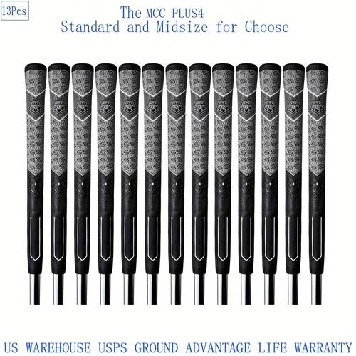13pcs set of golf grips for clubs enhancing with local warehouse delivery