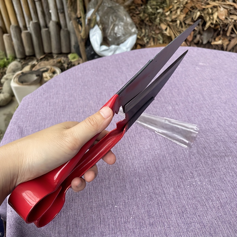 

1pc Sheep Wool Shears, 65 Manganese Steel, Sharp Hand Shears For Livestock Grooming, Smooth Cutting, Manual Operation - No Electricity Or Battery Needed