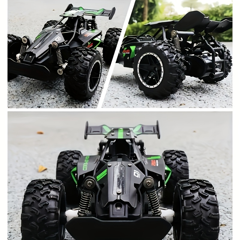 1:18 Small High-speed Off-road 2.4 G Remote Control Car Drifting 15KM/H Adapted To The Anti Collision Setting Of The Various Sections Rubber Large Tire, Christmas Halloween Thanksgiving Toy Gift