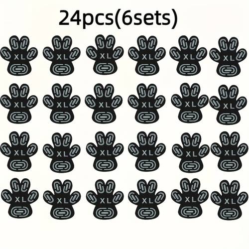 item picture 24pcs dog anti slip disposable self dog shoes dog paw protective socks