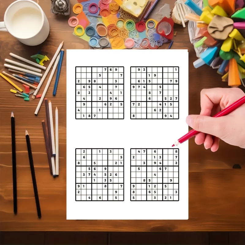 High-Difficulty Spiral-Bound Sudoku Game