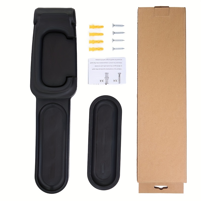 TEMU Gancho de Montaje en Pared para Bicicletas de Resistencia - Colgador de Bicicleta de Montaña que Ahorra para Almacenamiento y Exhibición en Interiores