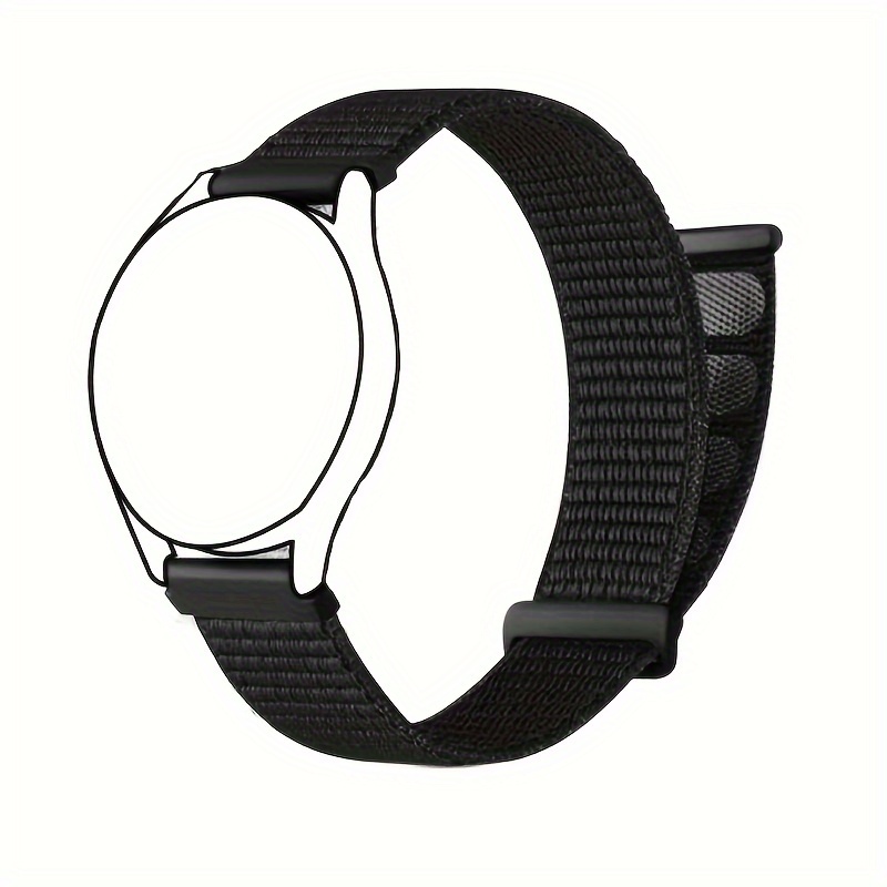 

1pc Soft Nylon Adjustable Sport Strap Smartwatch Band For Samsung Galaxy Watch 6/5/4/active 2 40mm/44mm/45mm/20mm, Classic Watch Band For Women Men