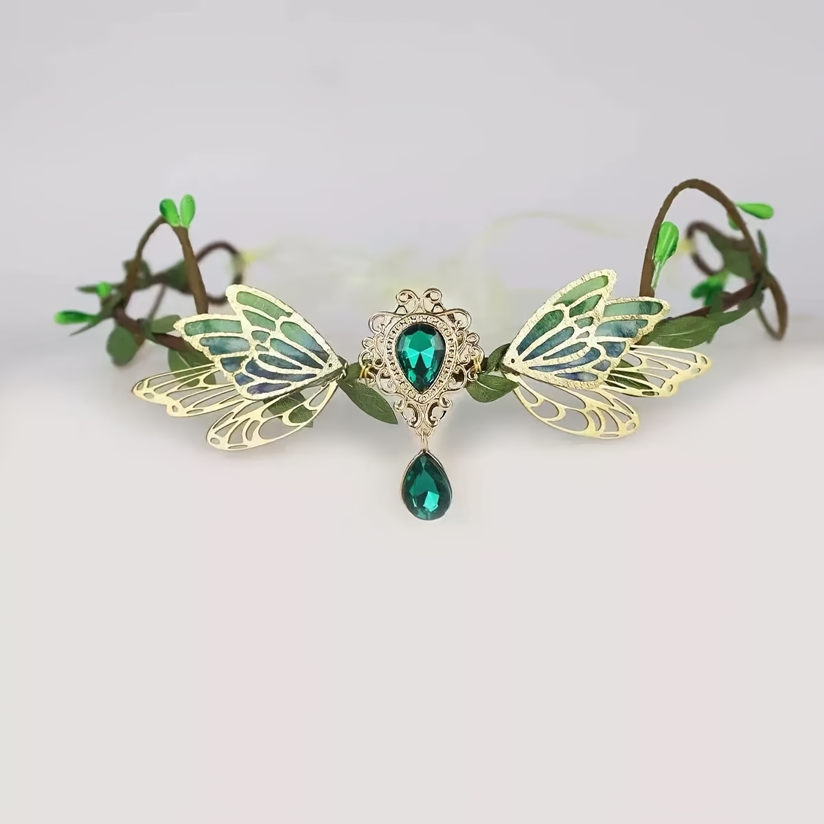 Fairy Bindi Ancient Style Hair Additions with Butterfly Design