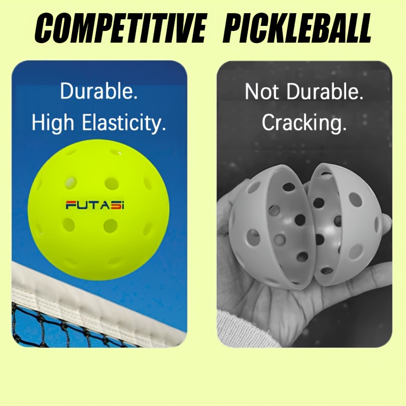 12pcs Pickleballs for Competitive Play