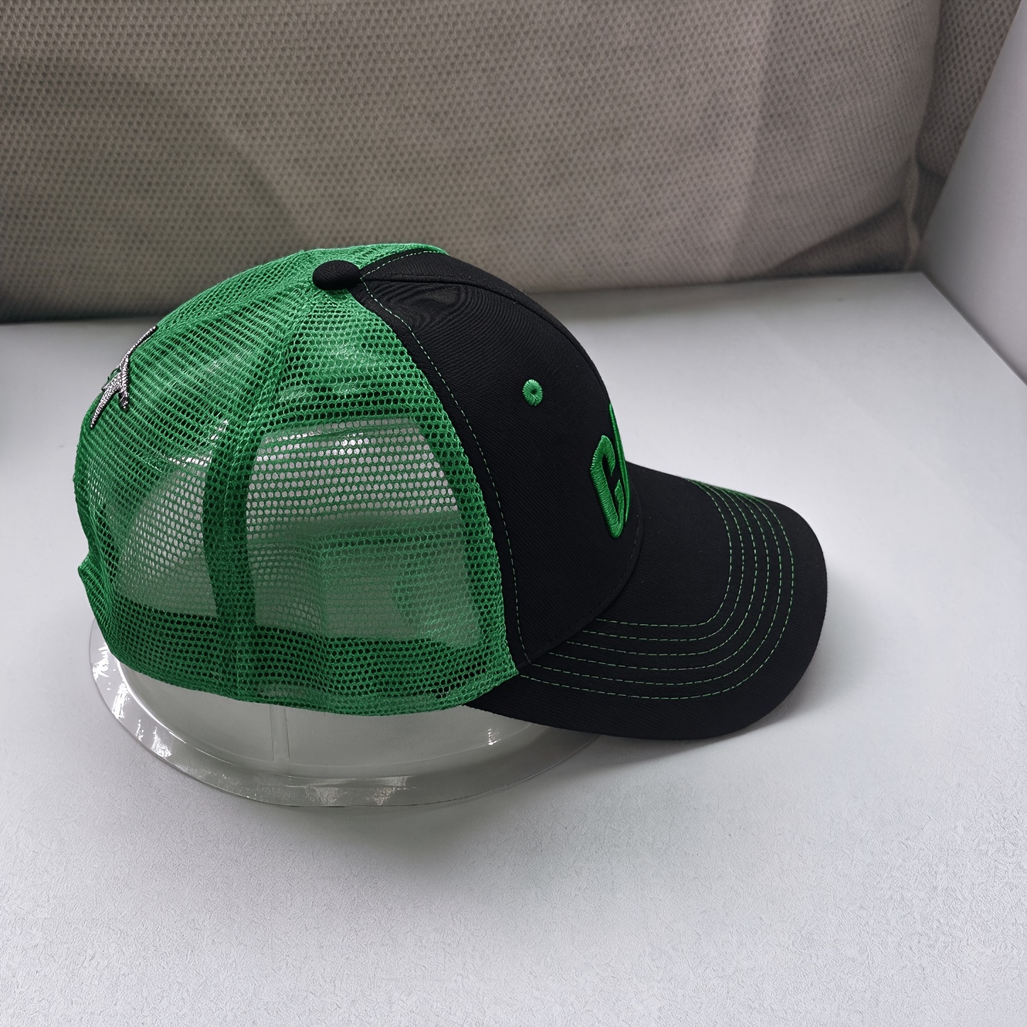 TEMU Gorra de béisbol de malla colorida transpirable para exteriores, sombrero de multicolor para