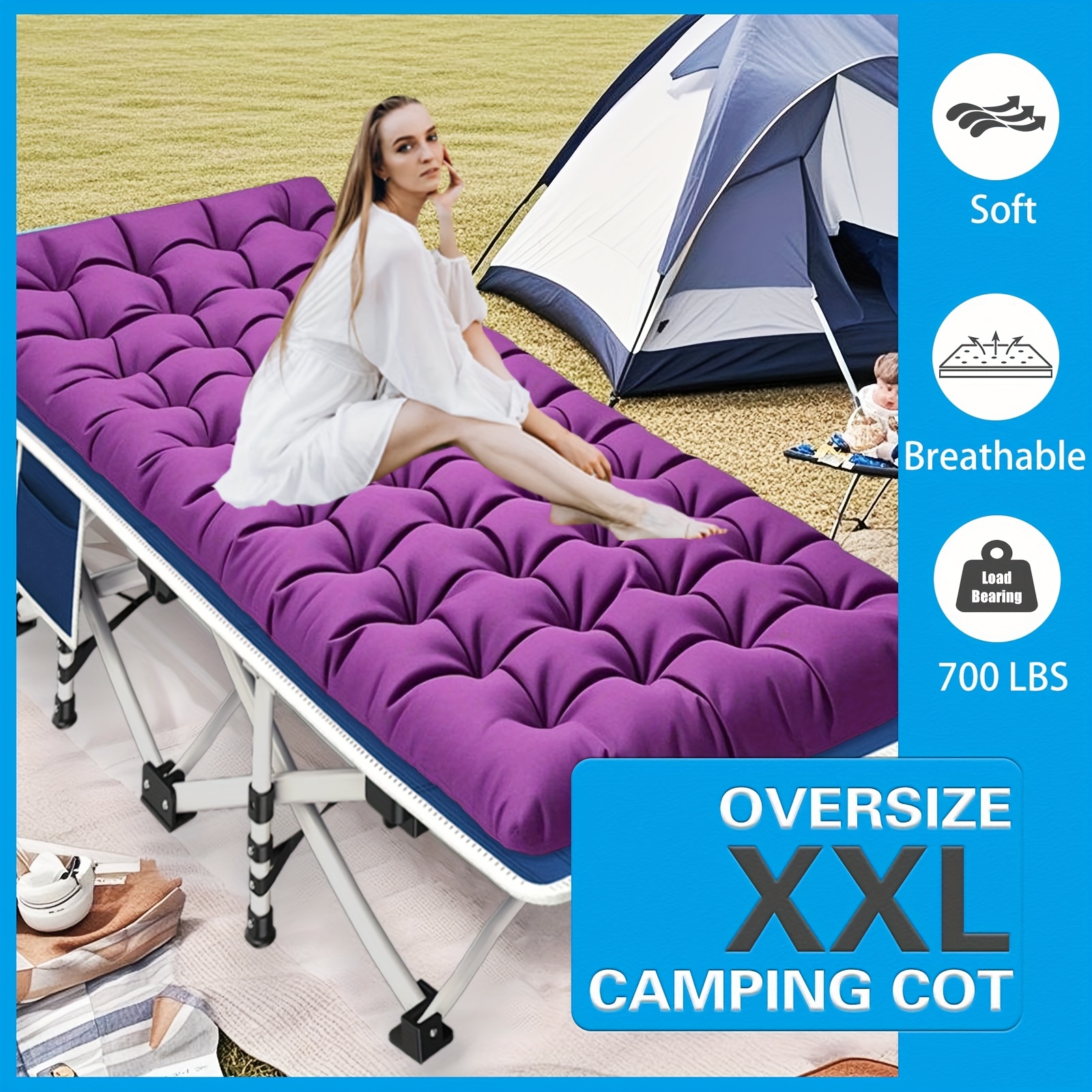 Matelas gonflable Lit Gonflable, Matelas à Air Gonflable Universel pour