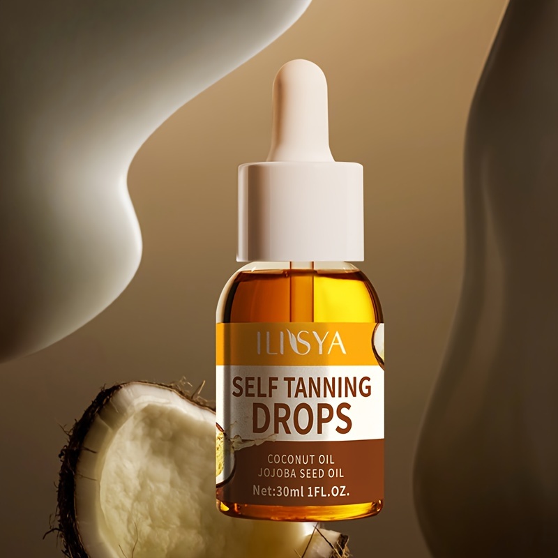Unisex Adult Selftanning Drops With Coconut & Jojoba Seed Oil