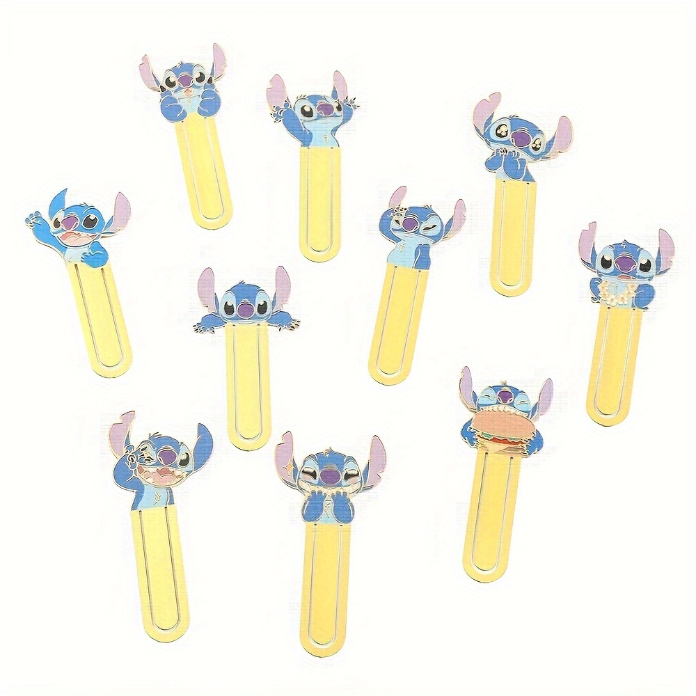 

1pc [authorized] Funny Stitch Stickers Bookmark, Cute And Stitch Designed Bookmark Stationery For Birthday Gifts For Family Best Friends