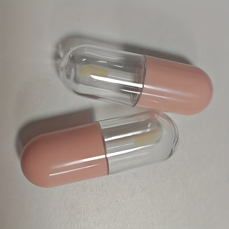 2pcs Set Of Mini Travel Foundation And Dispenser With Brush - Leak-proof Portable Makeup Container, Suitable For Liquid Foundation