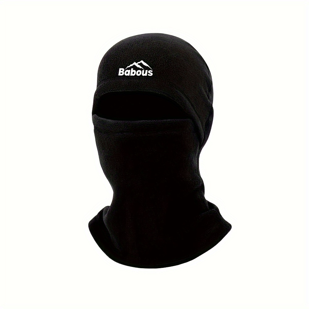 Image of Balaclava, Plush-lined And Thickened Balaclava, -lined Hat, Winter Mask