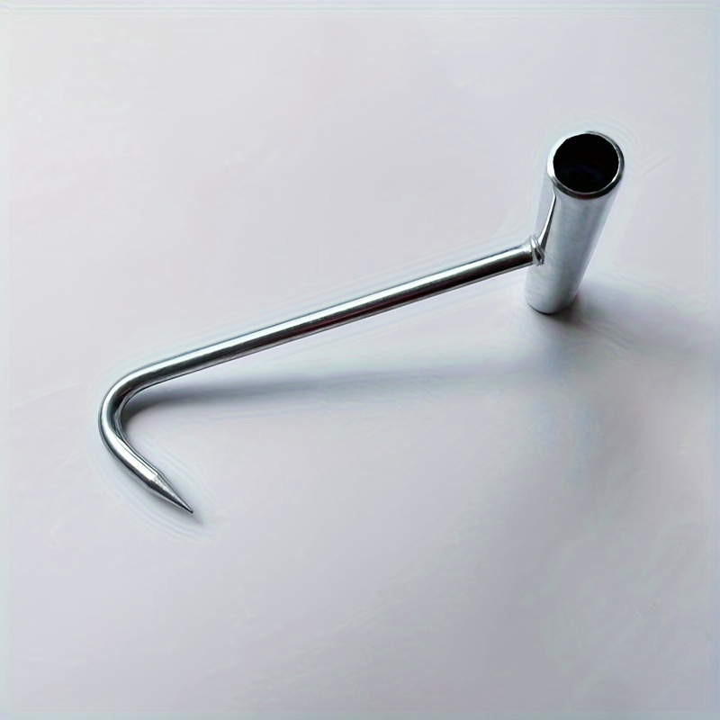 1 T-shaped Metal Pull Hook, 7.87 Inches Long, T-shaped Hook, Anti-slip Hook For Kitchen, Dining Room, And Cafeteria