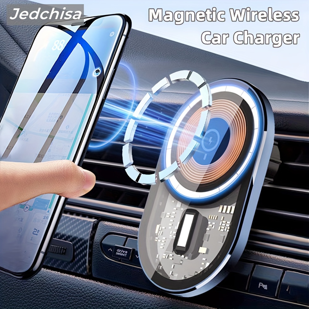 

Magnetic Wireless , 360°adjustable Magnetic Air Vent Mount Compatible With Mag-safe For /15/14/13/12 Pro Max Plus Mini