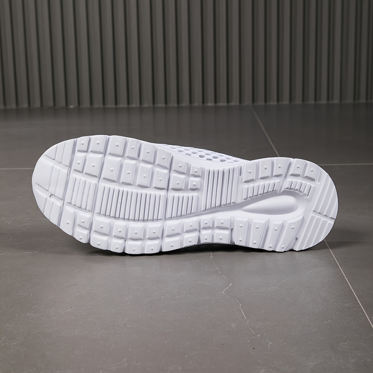 Summer Breathable Half Casual Shoes, Lightweight Slip-On Design