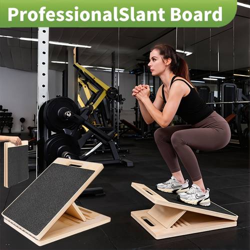 wooden pull up bar incline board foldable leg stretcher incline toe ankle elastic pull up stand solid wood pilates balance board non slip surface ankle strengthening equipment