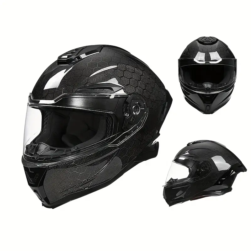 carbon fiber motorcycle full face helmet aerodynamic design - Temu Oman carbon fiber motorcycle full face helmet aerodynamic design - Temu Oman