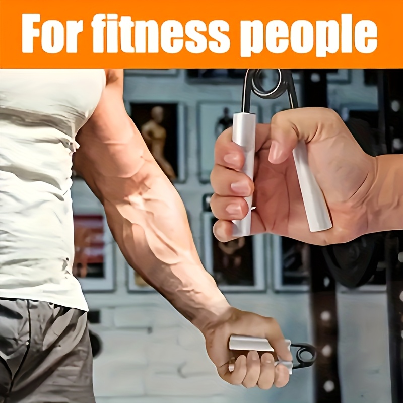 6pcs 50 300 100 350 metal heavy duty grip suitable for home fitness arm and wrist training finger strength fitness equipment Product details 3