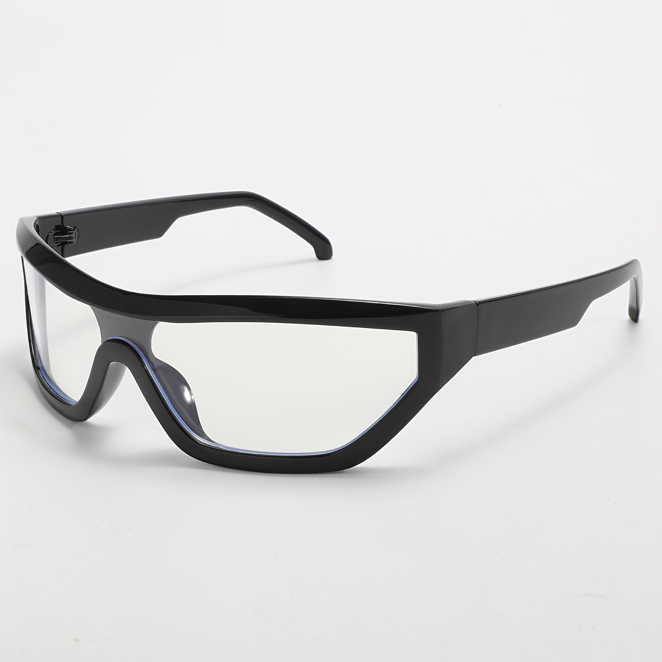 TEMU 1 Paire de Lunettes Verres pour Homme, Lunettes Tendance de Haute Qualité, Lunettes pour Femme Populaires et Polyvalentes, Lunettes de Couple