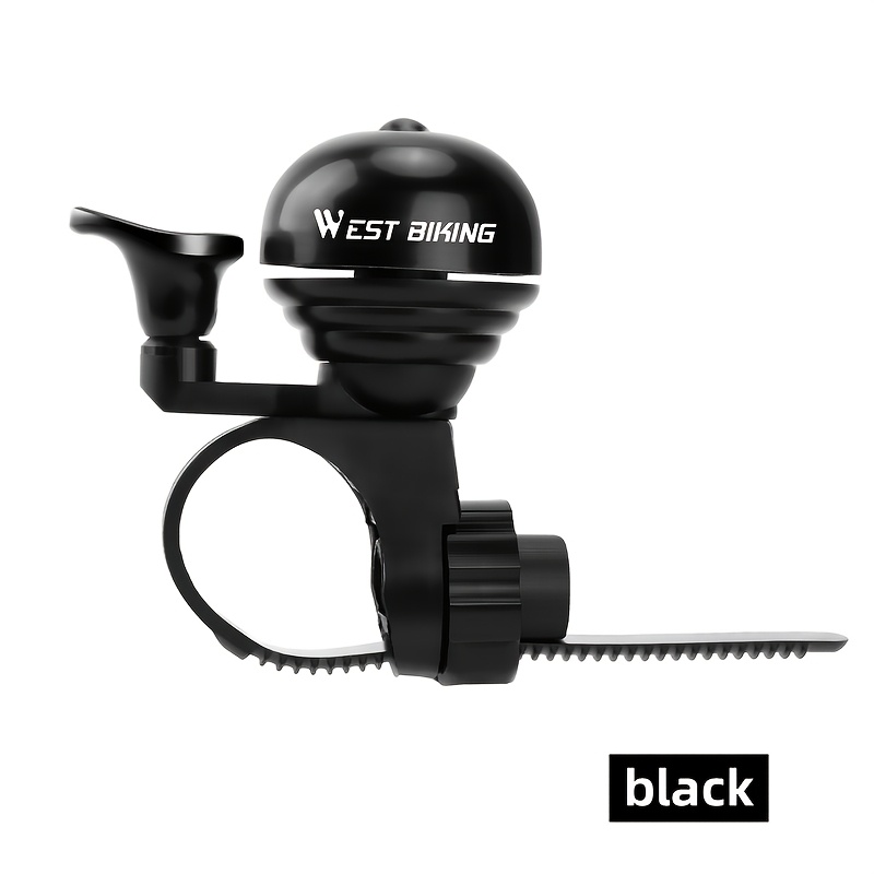 West Biking Bike Thumb Bell, Adjustable & , Compact Aluminum Alloy Bicycle Bell With , Rust-resistant For