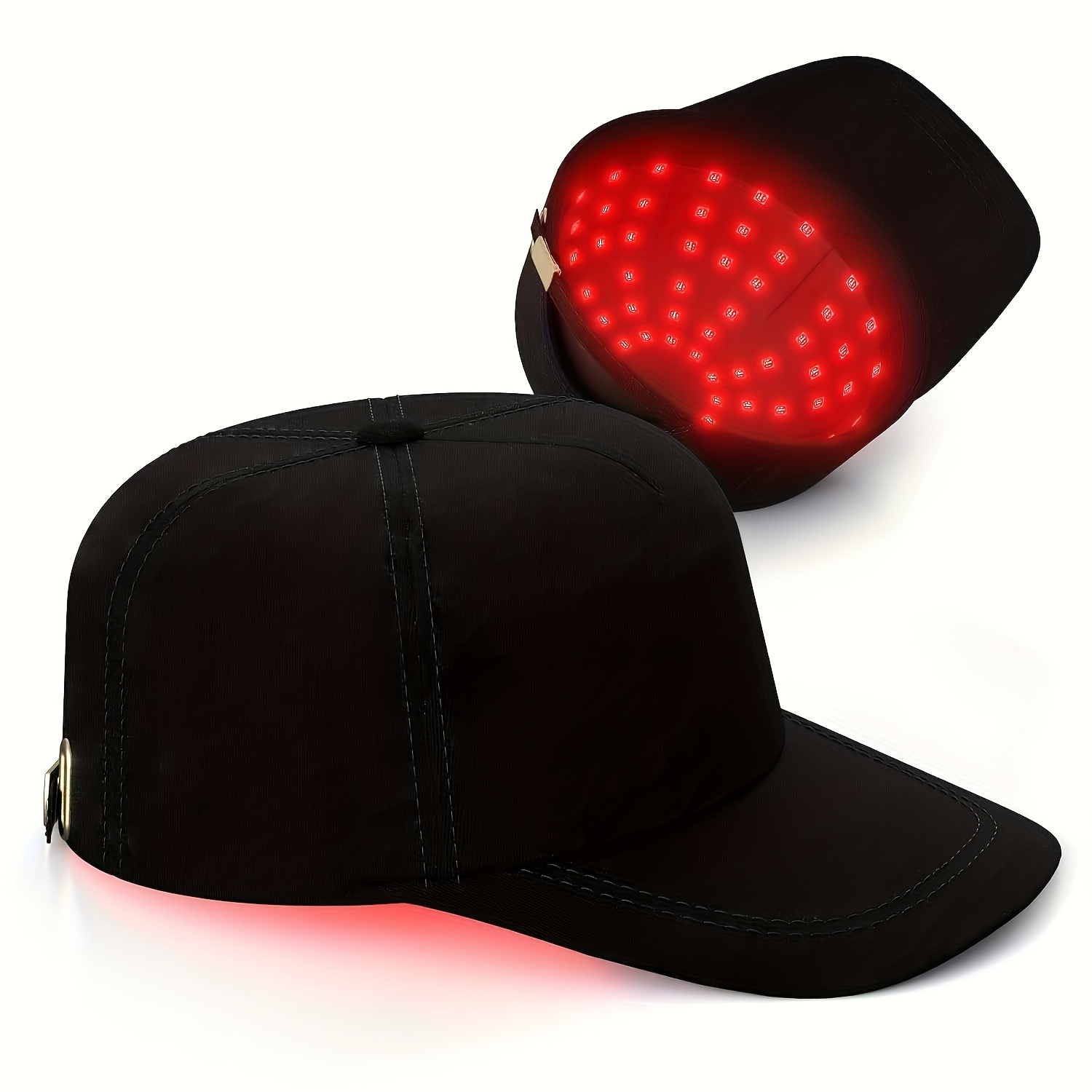 TEMU Led Red Featuring 168 Led Red Light, Bulbs 660nm 850nm Red Light And 460nm Blue Light, Unisex Design, 4 Adjustable Light Settings, Usb Powered,