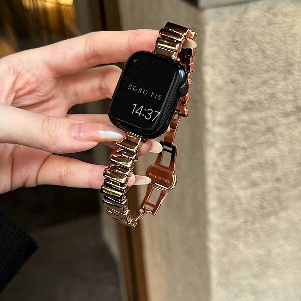 Women's Irregular Watch Band - For Iwatch 38mm-49mm, Iwatch -9, Se, Se2, Ultra - Slim, Durable, Adjustable And Elegant Design For Women