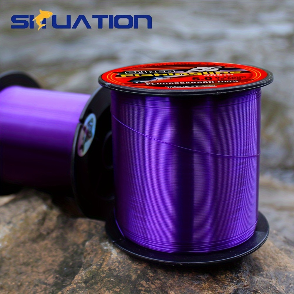 

Siiuation 500m/546yds Purple Nylon Fishing Line - Strong, & Soft For Long Casting And Sea Fishing, Ideal For Easter & Day Gifts, Fishing Line|vibrant | Cord