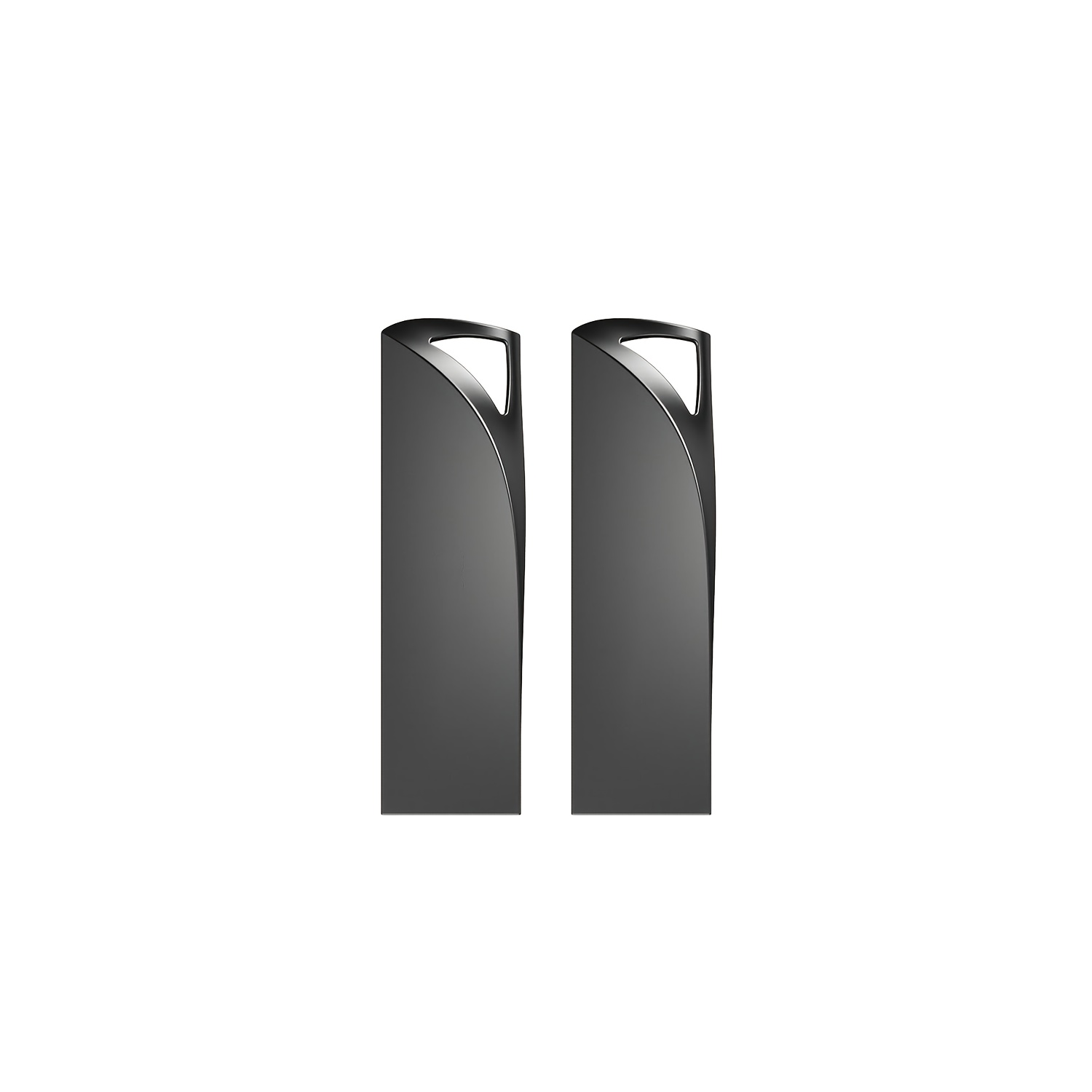 TEMU Kexin 2-pack 128gb 64gb Usb Flash Drive, Usb 3.0 Flash Drive, Portable Keychain Memory Stick, Metal With Keychain Hole, Drive For Pc Laptop Home