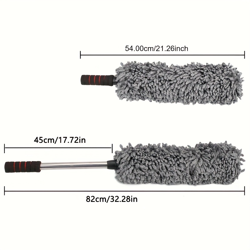 Universal Car Duster Brush Made of Soft Microfiber for Cleaning And Polishing Dirt And Dust from Vehicles