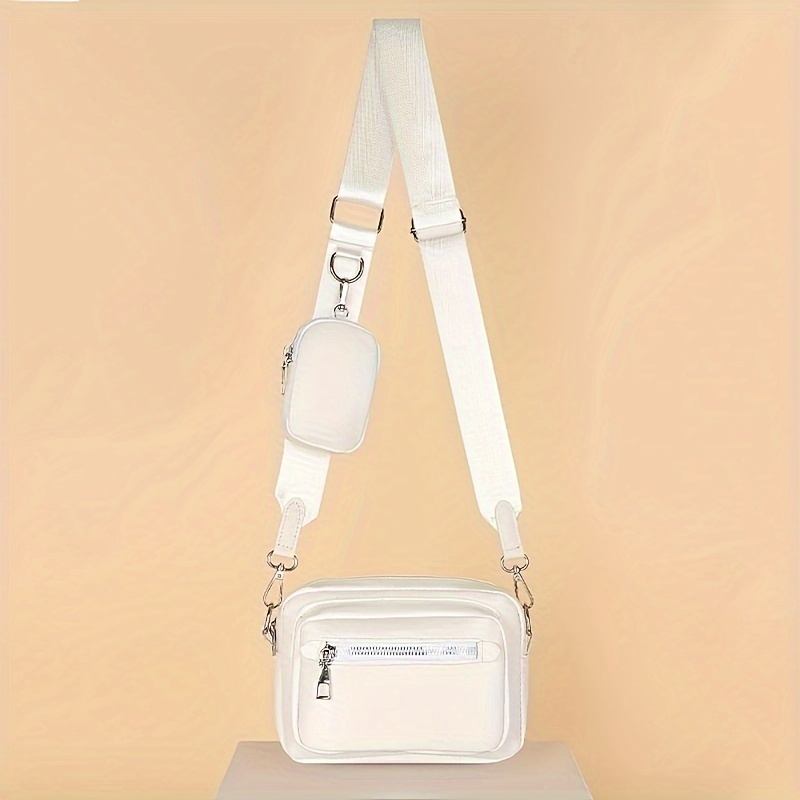 

Women's New Casual Minimalist Shoulder Bag, Fashionable And Versatile Crossbody Bag With Mini Pouch