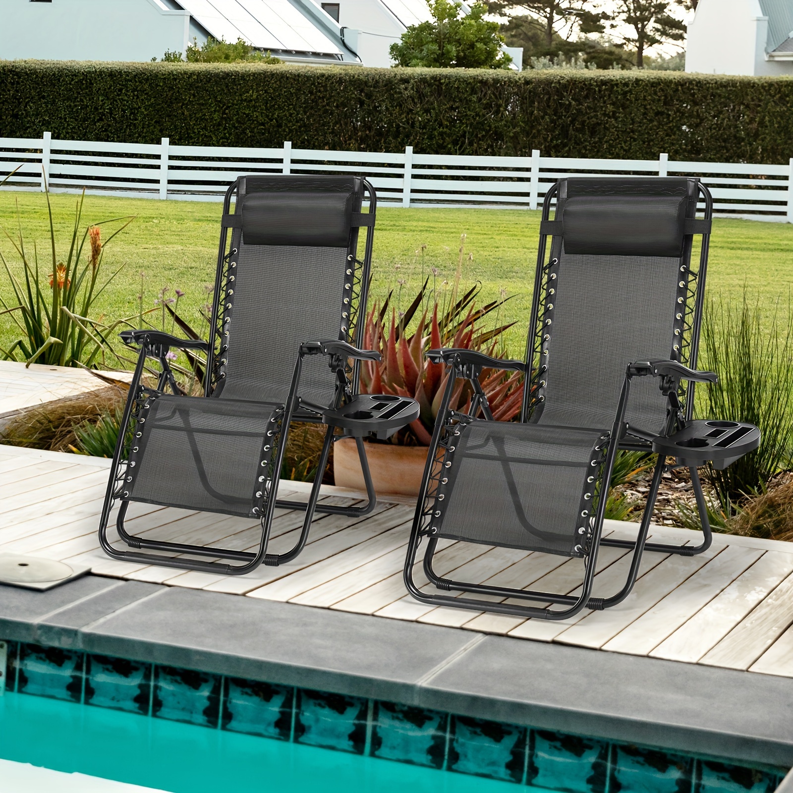 

Set Of 2 Portable Chairs Cup Trays And - For , Camping, , And ! And Chairs For , , , And .