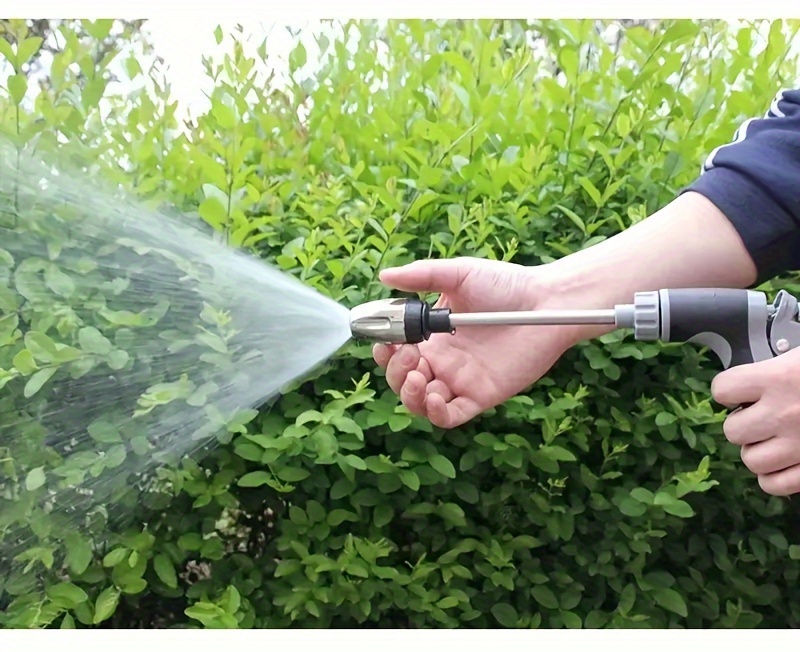 1pc high pressure foam sprayer gun with extended wand multi use garden hose nozzle for car wash watering plants and household cleaning manual operation no electricity needed details 5