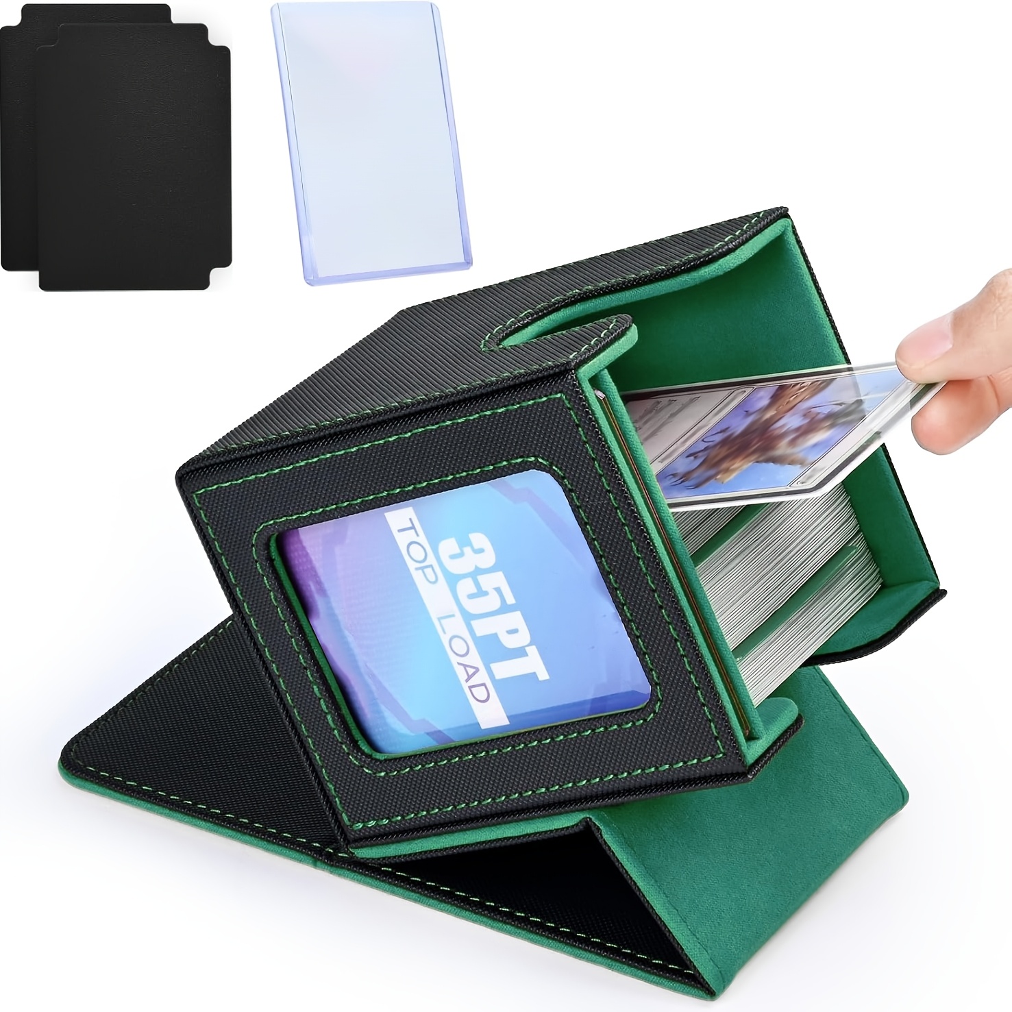 card deck box display window card deck case holds - Temu